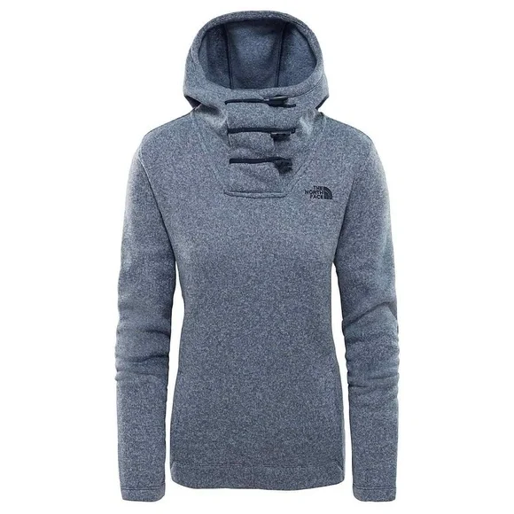 The North Face Jacket Crescent Fleece Hooded Pullover Fleece Toggle Sweater